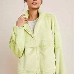 NWT Free People Seeing Stars Fleece Jacket Sz M